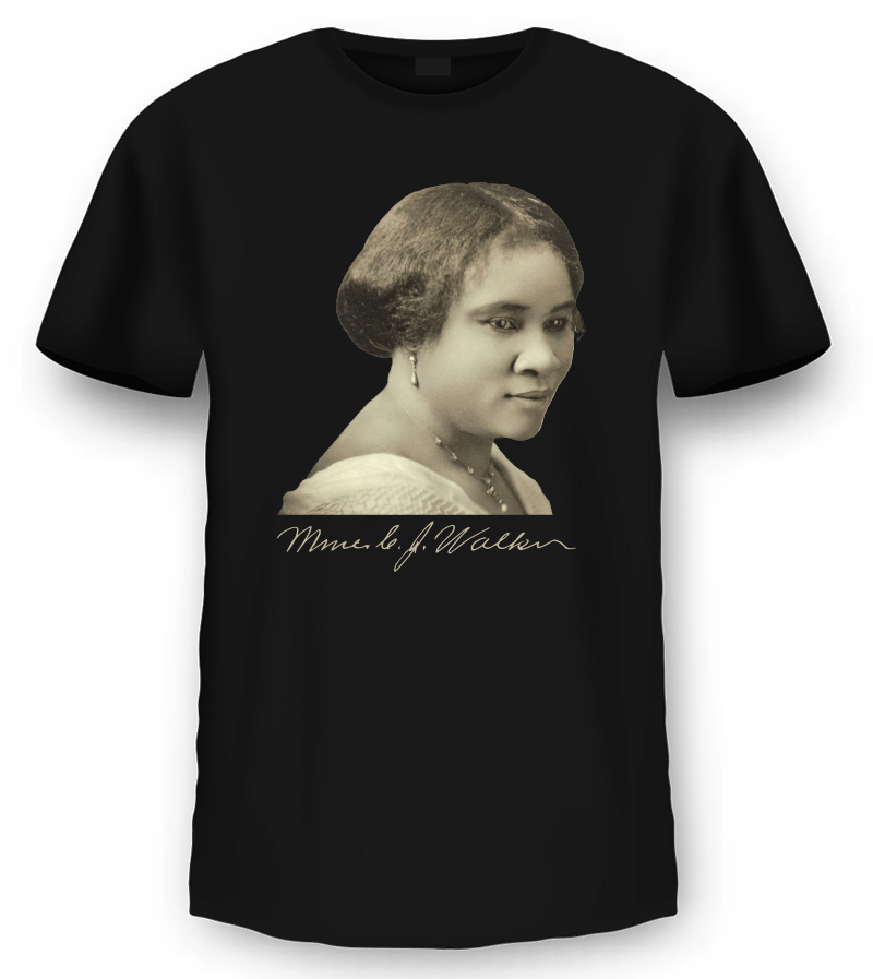 Madam C.J. Walker 'Portrait' T-Shirt